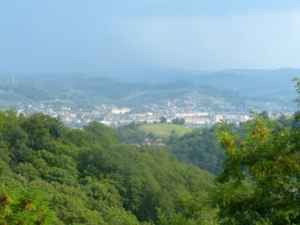 Blick ins Tal in Mediasch in Siebenbürgen in Rumänien- Christiane Witt - Feng Shui Beratung