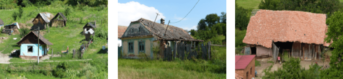 zerfallene Häuser Medias Siebenbürgen Rumänien - Christiane Witt - Feng Shui Beratung
