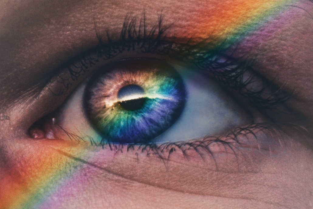 Auge mit Regenbogen Christiane Witt Feng Shui Beratung