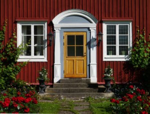 Symmetrische Gestaltung des Hauseingangs Christiane Witt Feng Shui Beratung