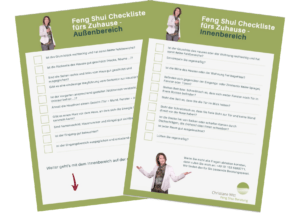 Feng Shui Checkliste fürs Zuhause - Christiane Witt - Feng Shui Beratung