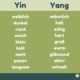 Tabelle yin und yang - Christiane Witt - Feng Shui Beratung
